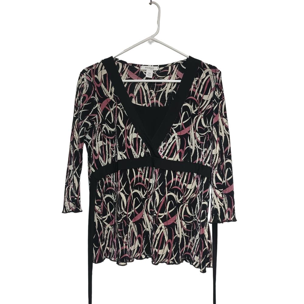 Dressbarn Women's Shirt Size Medium Petite